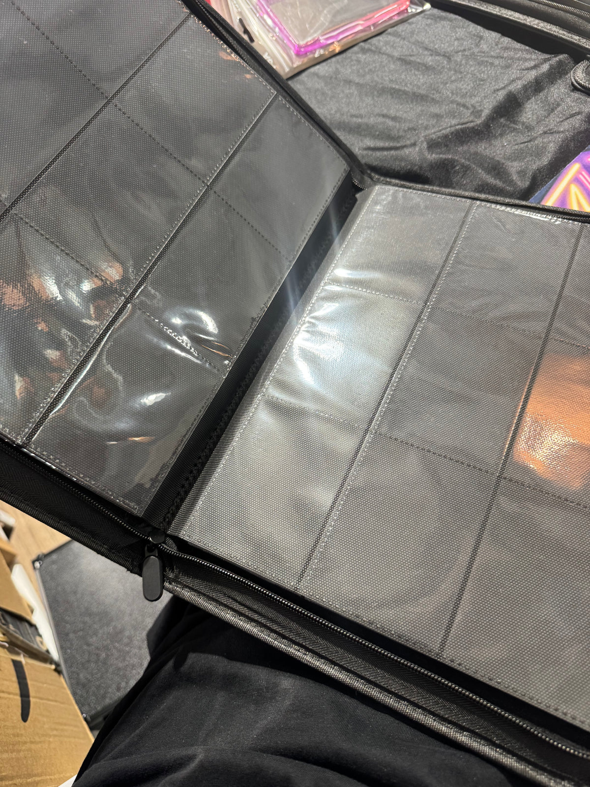 9 Pockets Zipper Binder